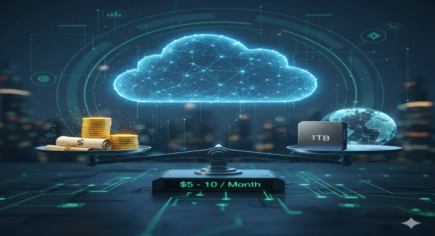 1TB of Cloud Storage Cost