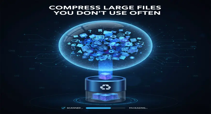 Compress Large Files You Don’t Use Often