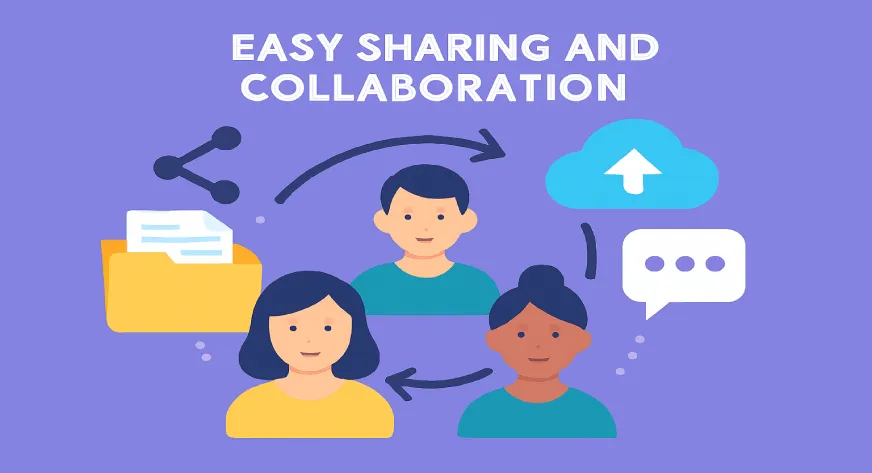easy sharing and collaboration